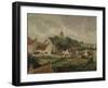 Le village de Knocke-Camille Pissarro-Framed Giclee Print