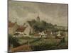 Le village de Knocke-Camille Pissarro-Mounted Giclee Print