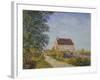 Le Village Des Sablons, 1885-Alfred Sisley-Framed Giclee Print