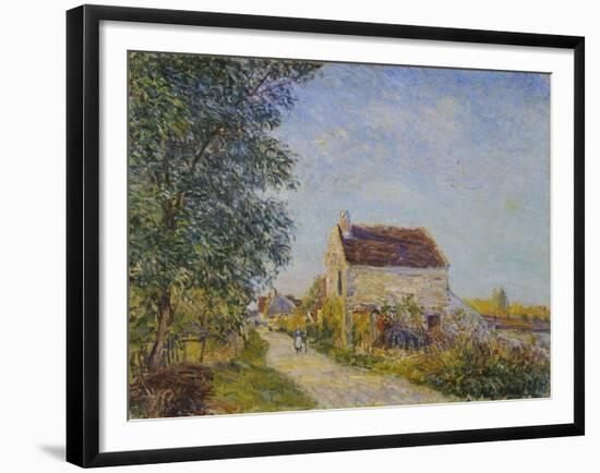 Le Village Des Sablons, 1885-Alfred Sisley-Framed Giclee Print