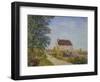 Le Village Des Sablons, 1885-Alfred Sisley-Framed Giclee Print