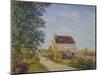 Le Village Des Sablons, 1885-Alfred Sisley-Mounted Giclee Print