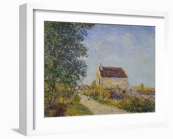 Le Village Des Sablons, 1885-Alfred Sisley-Framed Giclee Print