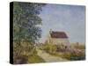 Le Village Des Sablons, 1885-Alfred Sisley-Stretched Canvas