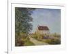 Le Village Des Sablons, 1885-Alfred Sisley-Framed Giclee Print