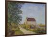 Le Village Des Sablons, 1885-Alfred Sisley-Framed Giclee Print