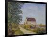 Le Village Des Sablons, 1885-Alfred Sisley-Framed Giclee Print