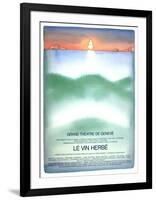 Le Vin Herbe-Jean Michel Folon-Framed Collectable Print