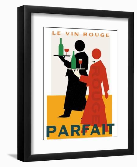 Le Vin Rouge Parfait-Wild Apple Portfolio-Framed Art Print