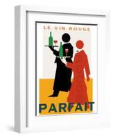 Le Vin Rouge Parfait-Wild Apple Portfolio-Framed Art Print