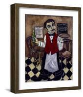 Le Vin Superieur-null-Framed Art Print