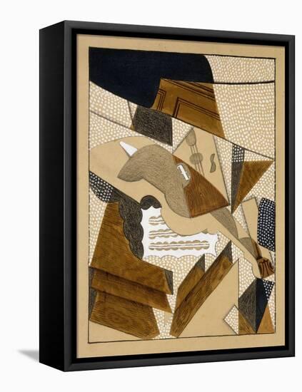 Le Violon, C.1915-1916-Juan Gris-Framed Stretched Canvas