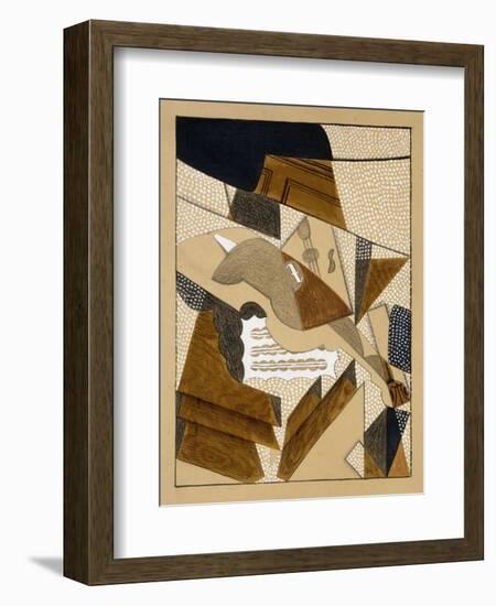 Le Violon, C.1915-1916-Juan Gris-Framed Giclee Print