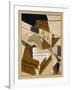 Le Violon, C.1915-1916-Juan Gris-Framed Giclee Print