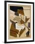 Le Violon, C.1915-1916-Juan Gris-Framed Premium Giclee Print