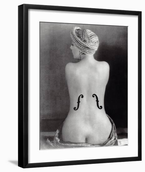 Le Violon dIngres-Man Ray-Framed Art Print