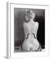 Le Violon dIngres-Man Ray-Framed Art Print