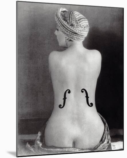 Le Violon dIngres-Man Ray-Mounted Art Print