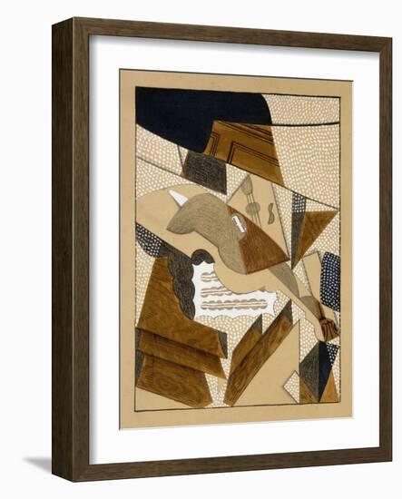 Le Violon-Juan Gris-Framed Giclee Print