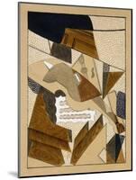 Le Violon-Juan Gris-Mounted Giclee Print