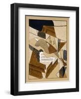 Le Violon-Juan Gris-Framed Premium Giclee Print