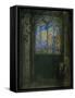 Le Vitrail, Stained Glass Window, 1904, Gouache-Odilon Redon-Framed Stretched Canvas