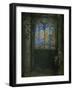 Le Vitrail, Stained Glass Window, 1904, Gouache-Odilon Redon-Framed Giclee Print