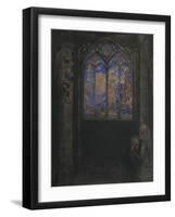 Le vitrail-Odilon Redon-Framed Giclee Print