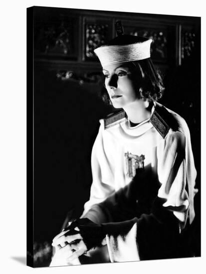 Le Voile des illusions THE PAINTED VEIL by Richard Boleslawski with Greta Garbo, 1934 (b/w photo)-null-Stretched Canvas