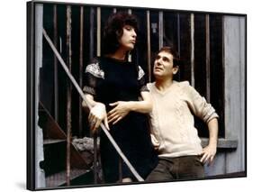 Le voleur by crimes Crime Thief by NadineTrintignant with Bernadette Lafont and Robert Hosse 1969 (-null-Framed Photo