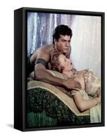 Le Voleur by Tanger THE PRINCE WHO WAS A THIEF by RudolphMate with Piper Laurie and Tony Curtis, 19-null-Framed Stretched Canvas