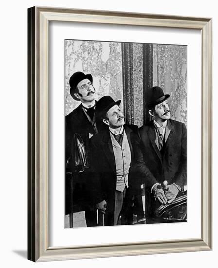 Le Voleur De Louismalle Avec Jean Paul Belmondo Le 23 Aout 1966-null-Framed Photo