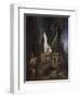 Le Voyageur ou Oedipe voyageur ou l'Egalité devant la mort-Gustave Moreau-Framed Giclee Print