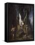 Le Voyageur ou Oedipe voyageur ou l'Egalité devant la mort-Gustave Moreau-Framed Stretched Canvas