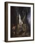 Le Voyageur ou Oedipe voyageur ou l'Egalité devant la mort-Gustave Moreau-Framed Giclee Print