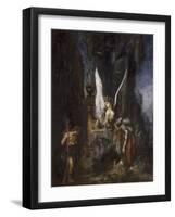 Le Voyageur ou Oedipe voyageur ou l'Egalité devant la mort-Gustave Moreau-Framed Giclee Print