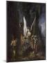Le Voyageur ou Oedipe voyageur ou l'Egalité devant la mort-Gustave Moreau-Mounted Giclee Print