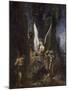 Le Voyageur ou Oedipe voyageur ou l'Egalité devant la mort-Gustave Moreau-Mounted Giclee Print