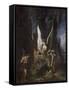 Le Voyageur ou Oedipe voyageur ou l'Egalité devant la mort-Gustave Moreau-Framed Stretched Canvas