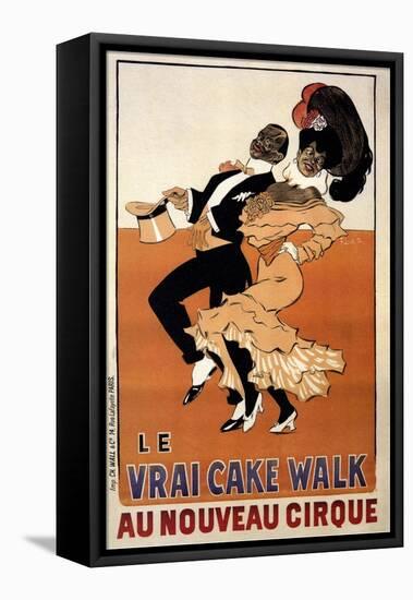 Le Vrai Cake Walk Au Nouveau Cirque, C.1901-1902-Fran?ois Laskowski-Framed Stretched Canvas