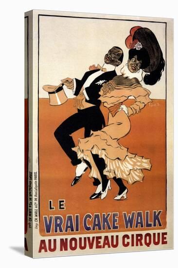 Le Vrai Cake Walk Au Nouveau Cirque, C.1901-1902-Fran?ois Laskowski-Stretched Canvas