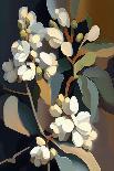 White Snowberry Flowers-Lea Faucher-Art Print