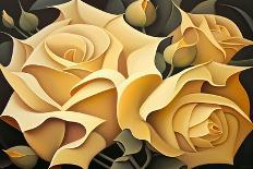 Wild Yellow Roses-Lea Faucher-Art Print