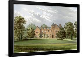 Lea, Lincolnshire, Home of Baronet Anderson, C1880-Benjamin Fawcett-Framed Giclee Print