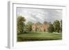 Lea, Lincolnshire, Home of Baronet Anderson, C1880-Benjamin Fawcett-Framed Giclee Print