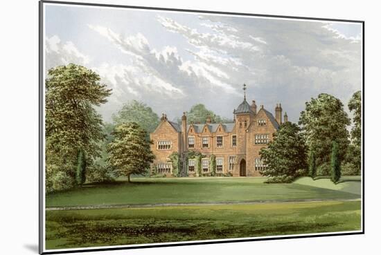 Lea, Lincolnshire, Home of Baronet Anderson, C1880-Benjamin Fawcett-Mounted Giclee Print