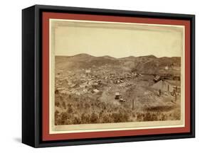 Lead City Mines and Mills. the Great Homestake Mines and Mills-John C. H. Grabill-Framed Stretched Canvas