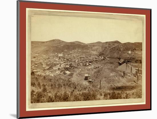 Lead City Mines and Mills. the Great Homestake Mines and Mills-John C. H. Grabill-Mounted Giclee Print