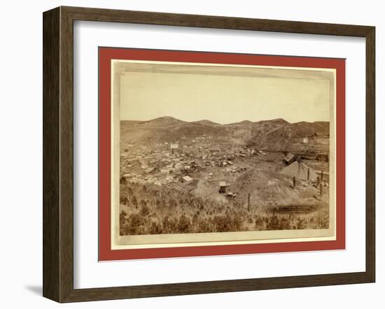 Lead City Mines and Mills. the Great Homestake Mines and Mills-John C. H. Grabill-Framed Giclee Print