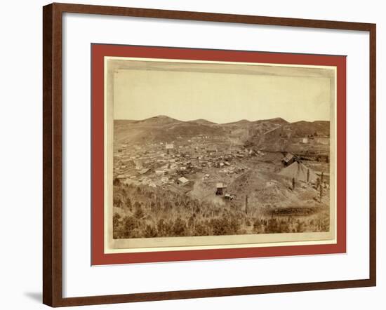 Lead City Mines and Mills. the Great Homestake Mines and Mills-John C. H. Grabill-Framed Giclee Print